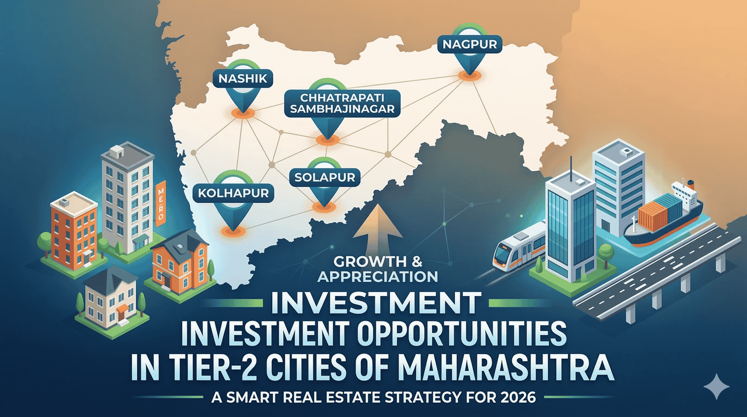 investment oppertunities in tier 2 cities of maharastra